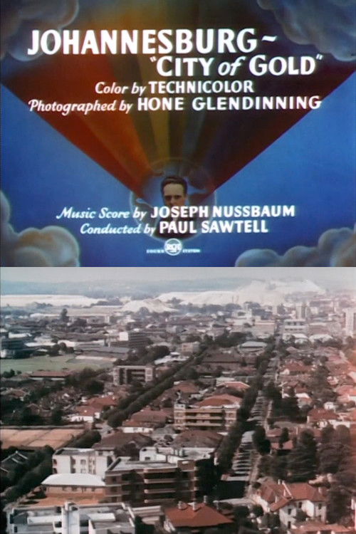 Johannesburg: 'City of Gold' (1953) movie poster