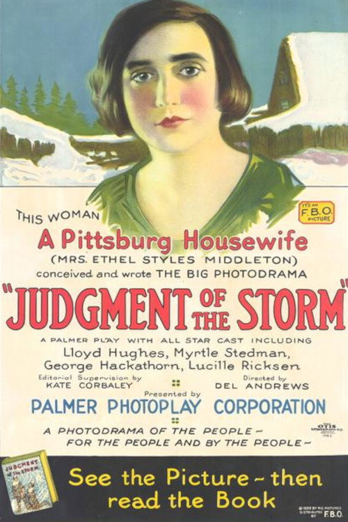Judgment of the Storm (1924) movie poster