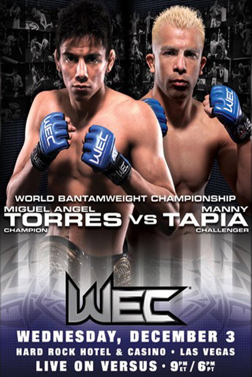 WEC 37: Torres vs. Tapia (2008) movie poster