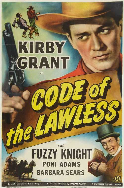 Code of the Lawless (1945) movie poster