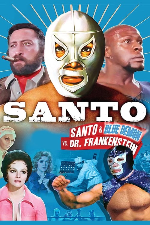 Santo and Blue Demon vs. Dr. Frankenstein (1974) movie poster