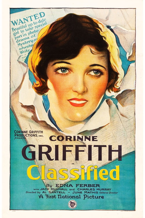 Classified (1925) movie poster