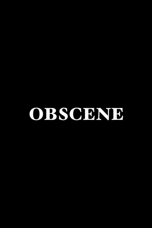 Obscene movie poster