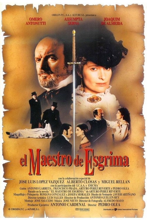 The Fencing Master (1992) movie poster