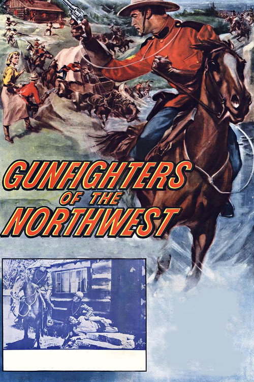 Gunfighters of the Northwest (1954) movie poster