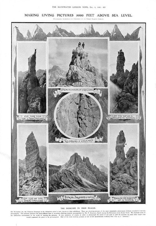 Ascent and Descent of the Dolomite Towers (1906) movie poster