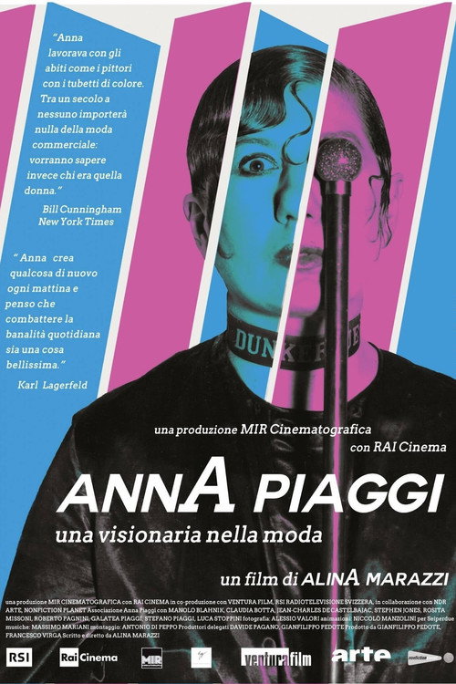 Anna Piaggi: Fashion Visionary (2016) movie poster