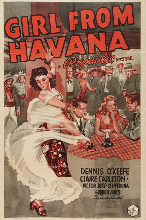 Girl from Havana (1940) movie poster