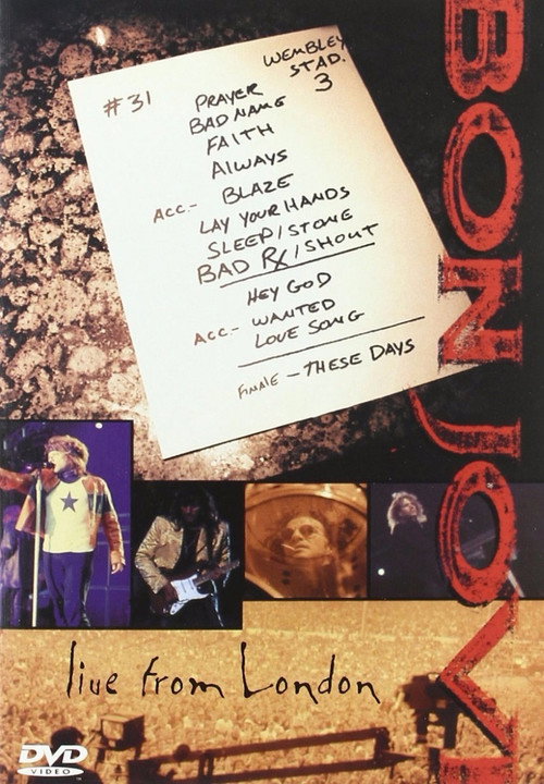 Bon Jovi - Live from London (1995) movie poster
