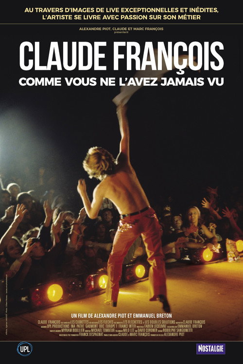 Claude François comme vous ne l'avez jamais vu (2024) movie poster