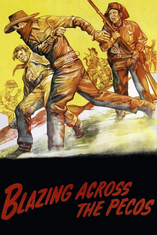 Blazing Across the Pecos (1948) movie poster