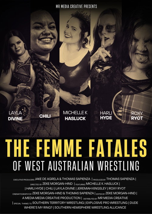The Femme Fatales of West Australian Wrestling (2025) movie poster