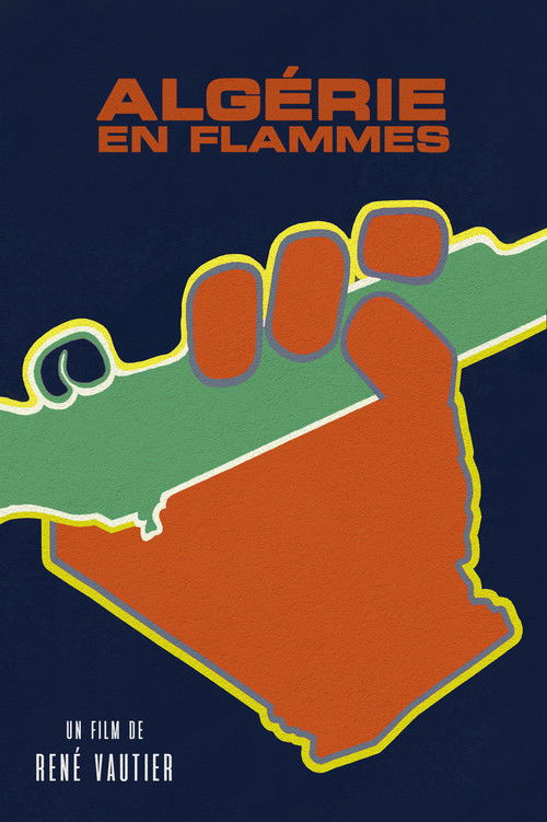 Algeria in Flames (1958) movie poster