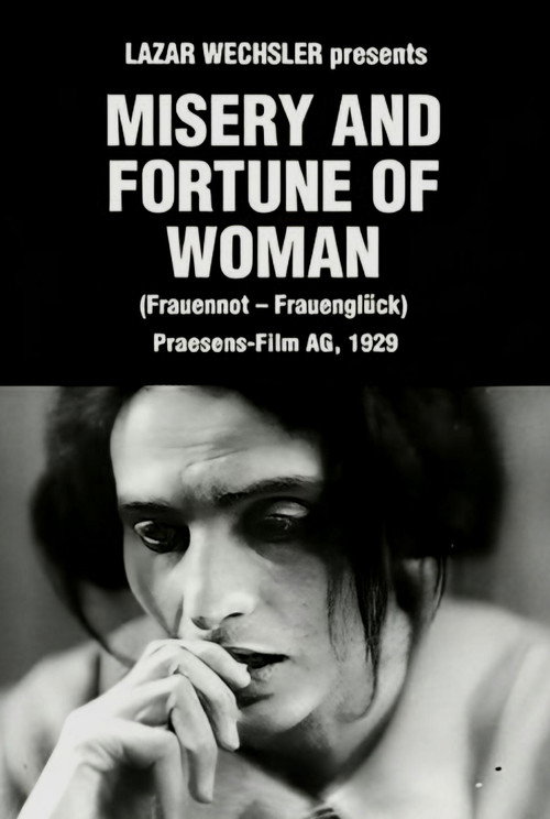Misery and Fortune of Woman (1930) movie poster