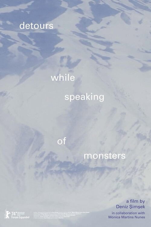 detours while speaking of monsters (2024) movie poster