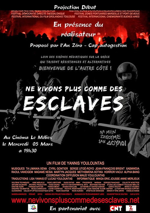 Let's Not Live Like Slaves (2013) movie poster