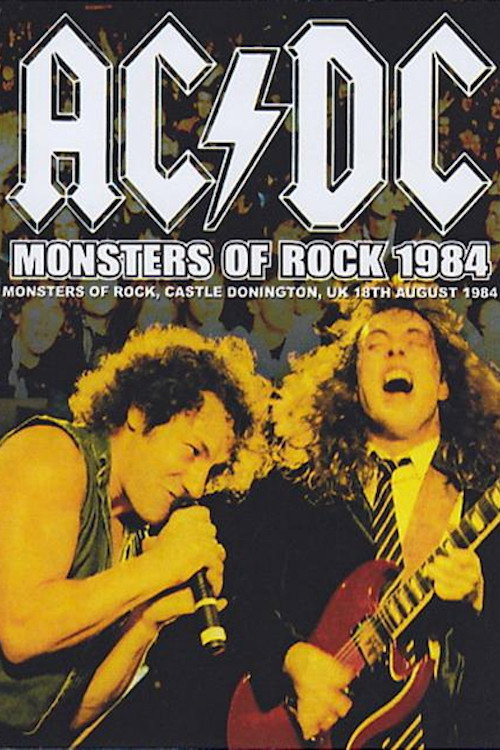 AC/DC - Monsters of Rock Tour (1984) movie poster