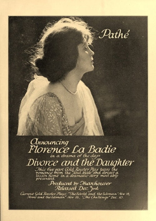 Divorce and the Daughter (1916) movie poster