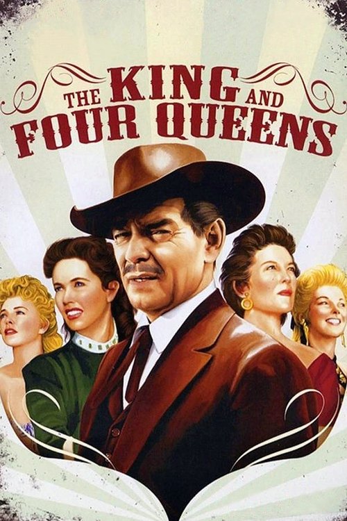The King and Four Queens (1956) movie poster