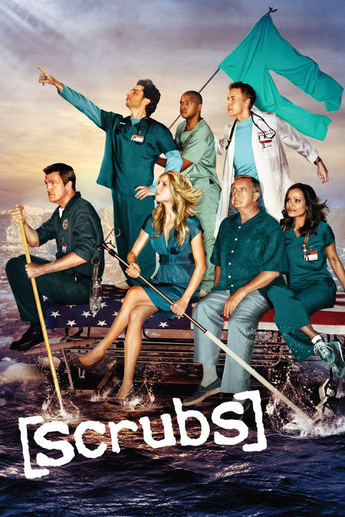 Scrubs (2001) TV show poster