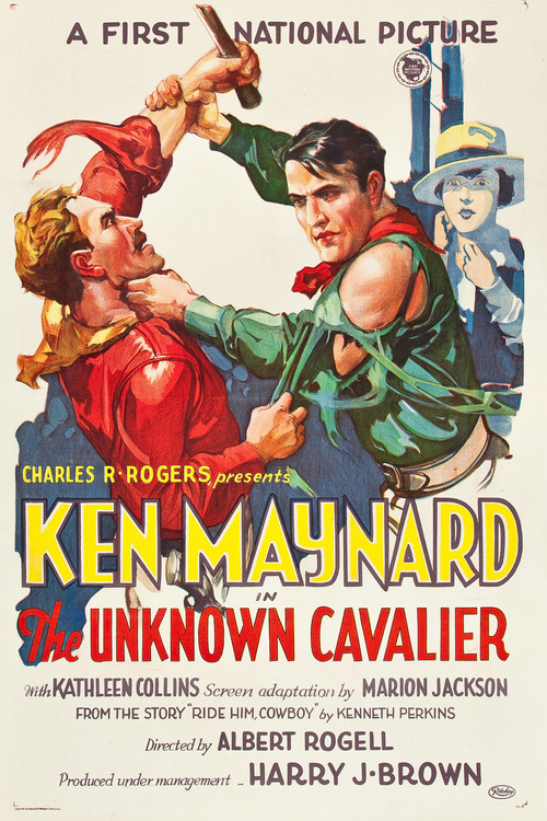 The Unknown Cavalier (1926) movie poster