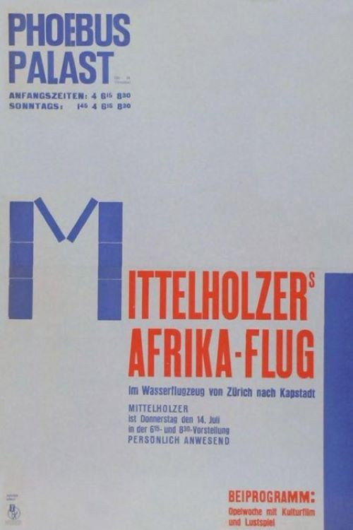 Mittelholzers Afrikaflug (1927) movie poster