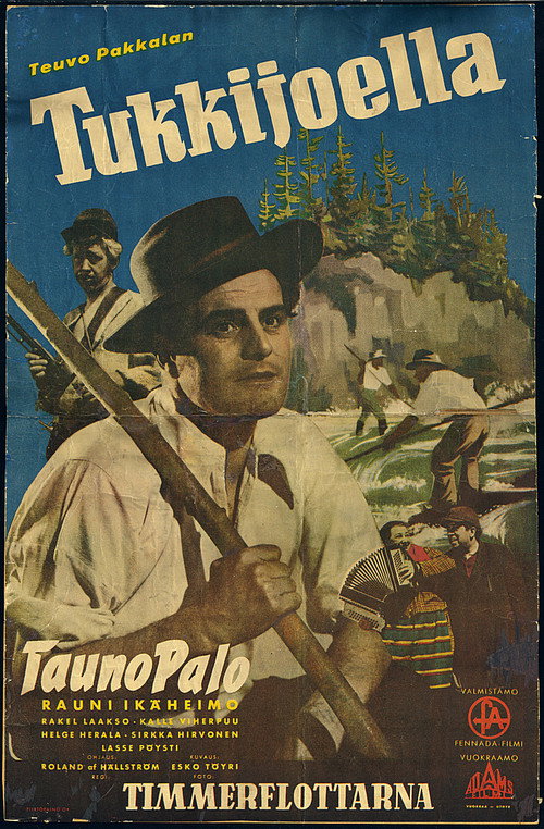 Tukkijoella (1951) movie poster