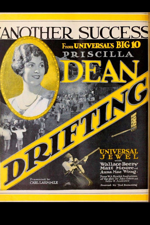 Drifting (1923) movie poster