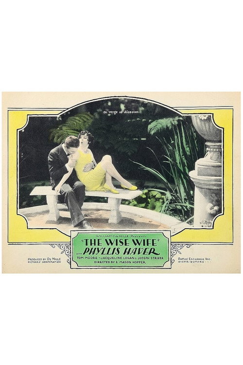 The Wise Wife (1927) movie poster