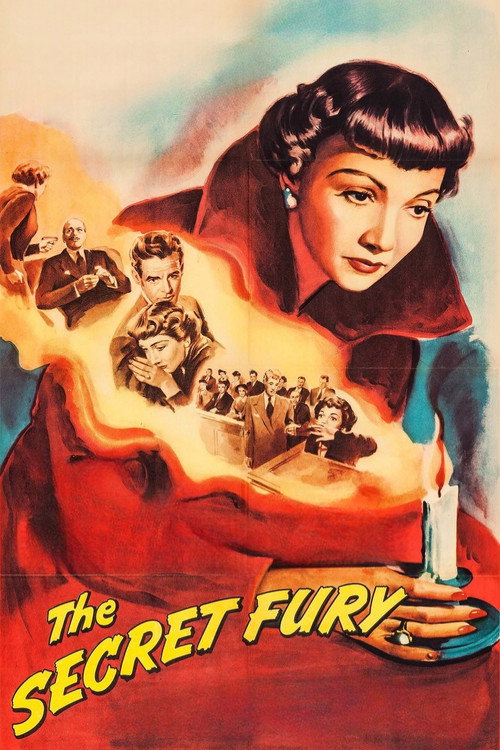 The Secret Fury (1950) movie poster