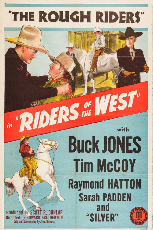 Riders of the West (1942) movie poster