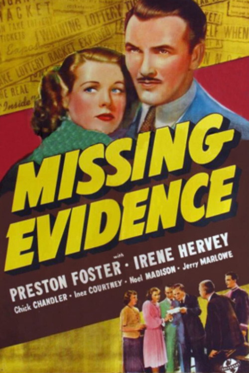 Missing Evidence (1939) movie poster