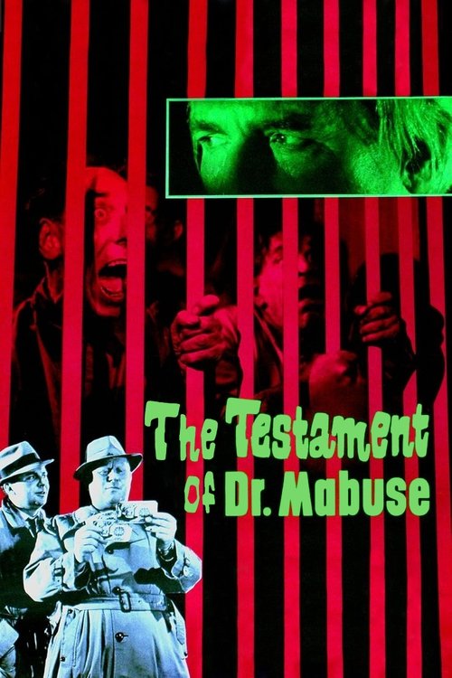 The Testament of Dr. Mabuse (1962) movie poster