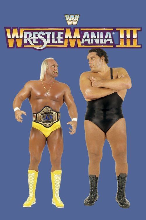 WWE WrestleMania III (1987) movie poster