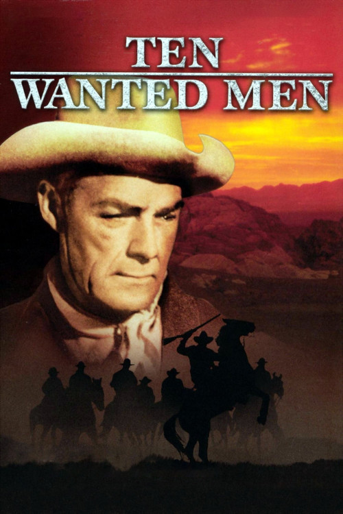 Ten Wanted Men (1955) movie poster