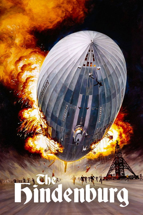 The Hindenburg (1975) movie poster