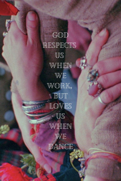 God Respects Us When We Work, But Loves Us When We Dance (1968) movie poster