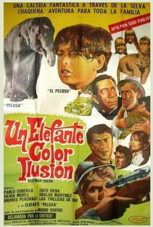 Un elefante color ilusión (1970) movie poster