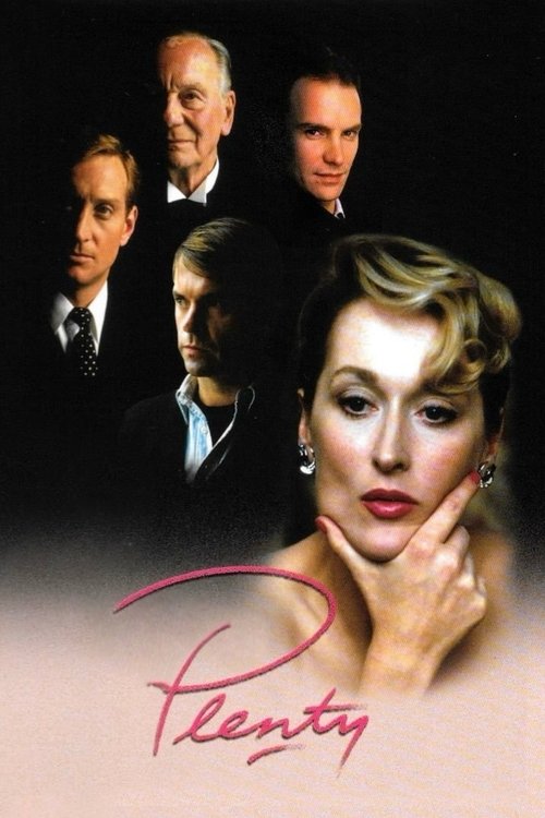 Plenty (1985) movie poster