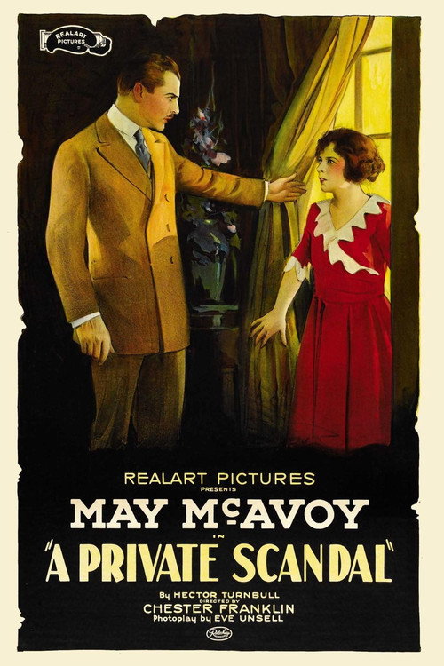 A Private Scandal (1921) movie poster