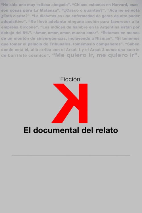 Ficción K (2015) movie poster