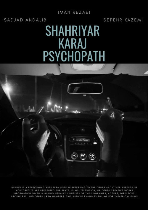 Shahriyar-Karaj Psychopath (2022) movie poster