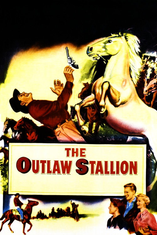 The Outlaw Stallion (1954) movie poster