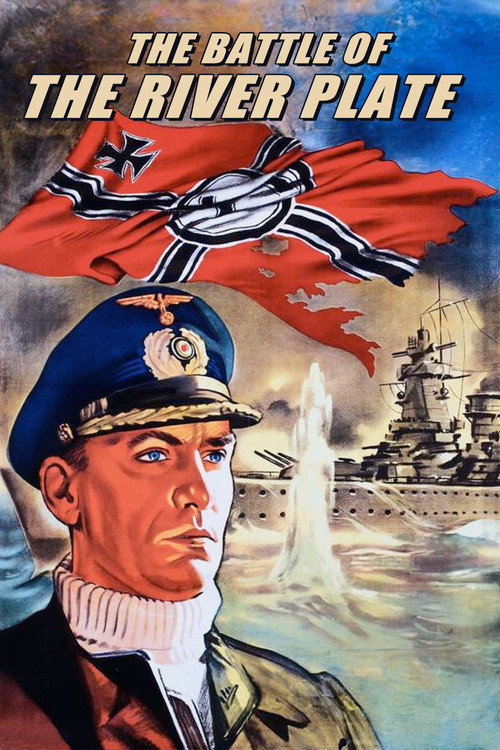 The Battle of the River Plate (1956) movie poster