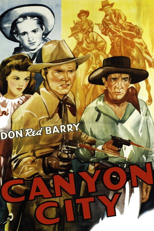 Canyon City (1943) movie poster