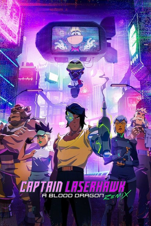 Captain Laserhawk: A Blood Dragon Remix (2023) TV show poster