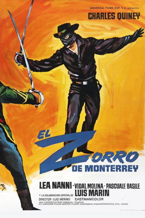 Zorro the Invincible (1971) movie poster