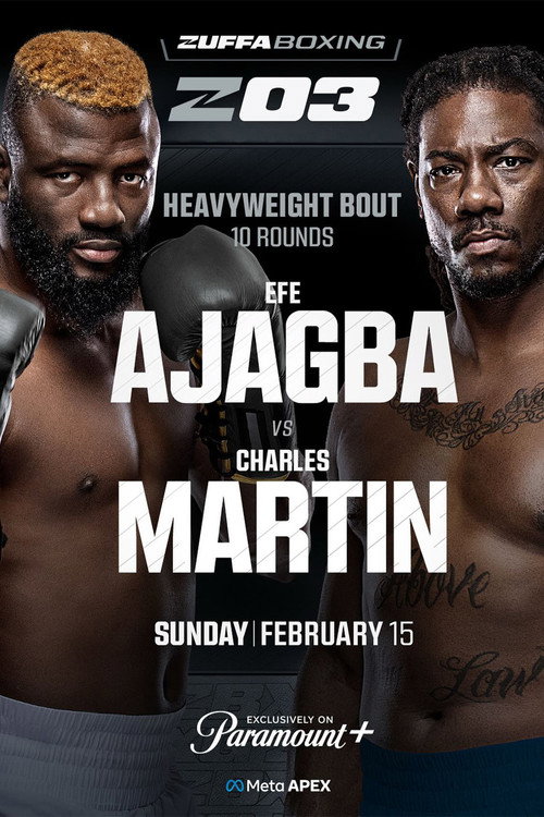 Zuffa Boxing 03 (2026) movie poster