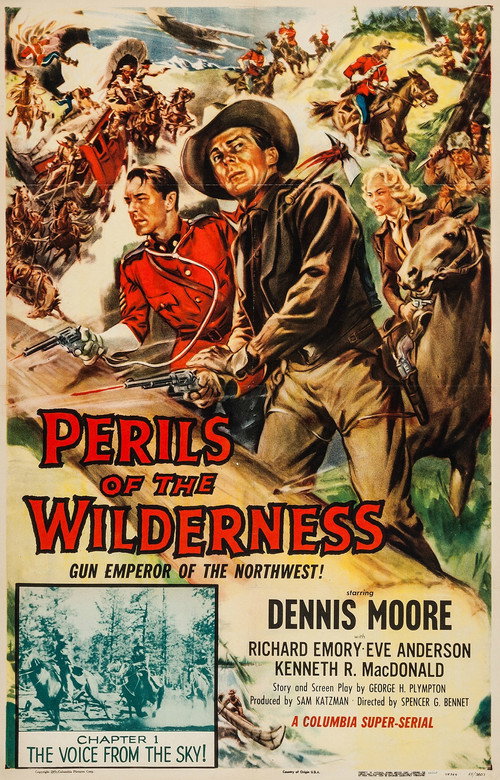 Perils of the Wilderness (1956) movie poster