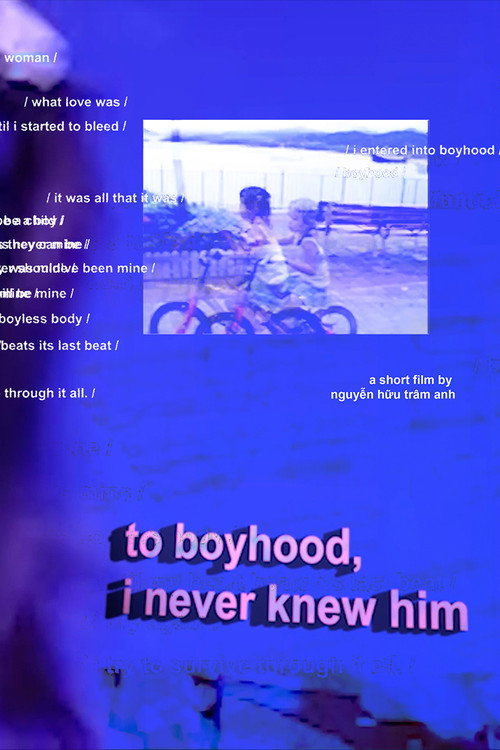 to boyhood, i never knew him (2022) movie poster